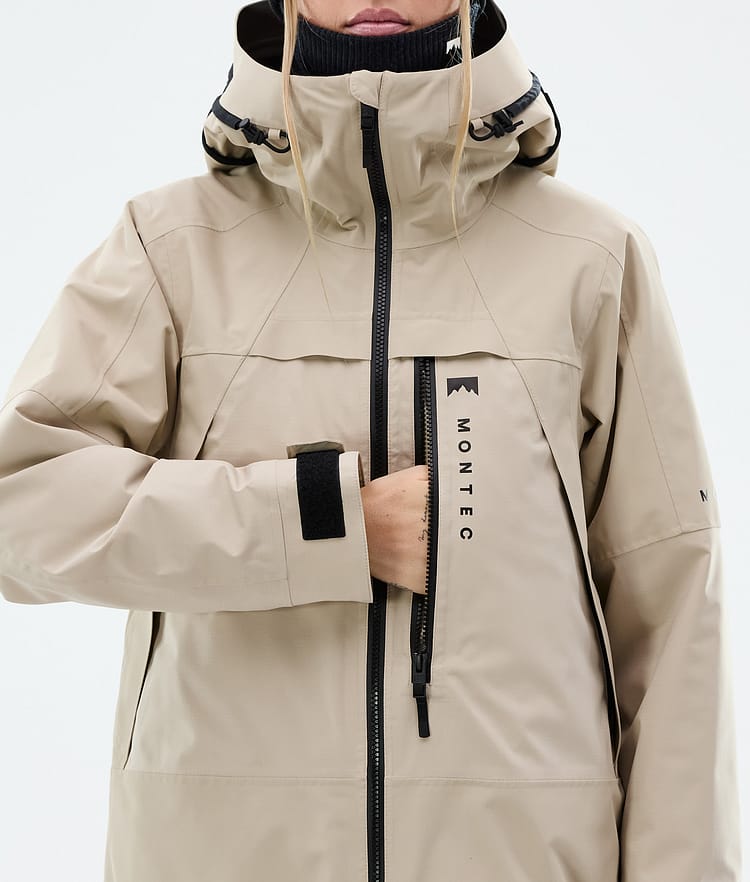 Montec Oracle W Chaqueta Snowboard Mujer Sand, Imagen 9 de 10