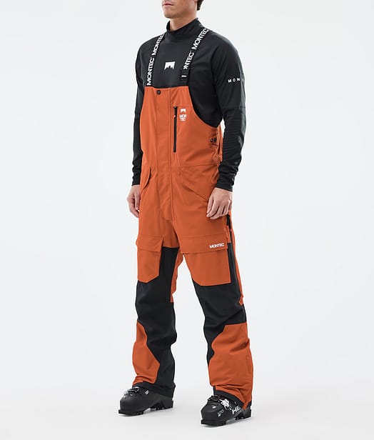 Montec Fawk Skihose Herren Burned Orange/Black