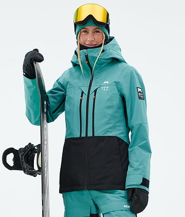 Montec Moss W Snowboard Jacket Women Turquoise/Black