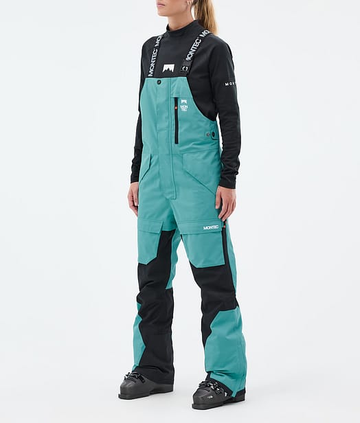 Montec Fawk W Lyžařské Kalhoty Dámské Turquoise/Black