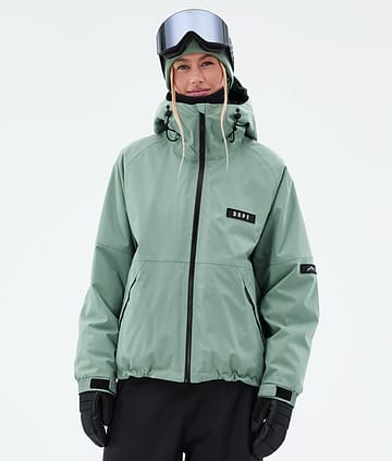 Dope Spartan W Snowboard Jacket Faded Green