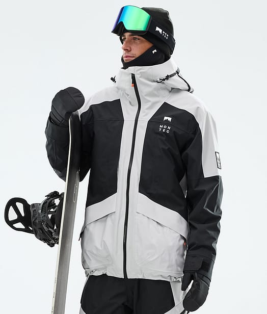 Montec Morpheus Snowboardjacke Herren Light Grey/Black