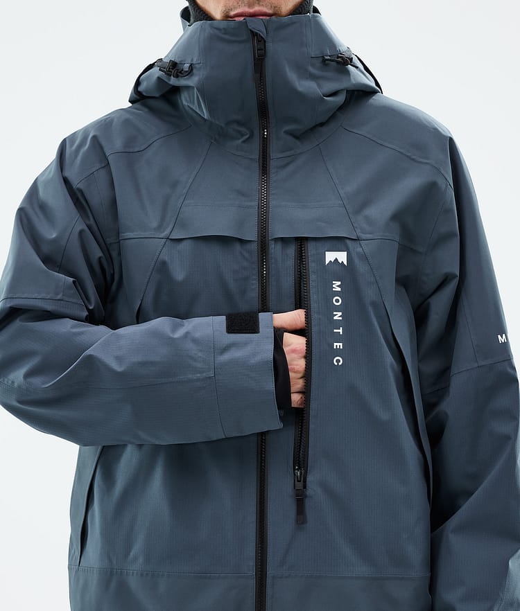 Montec Oracle Chaqueta Snowboard Hombre Metal Blue, Imagen 8 de 9