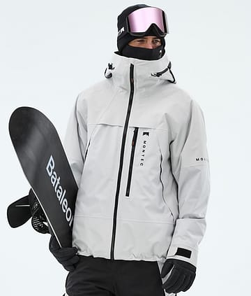 Montec Oracle Snowboard Jacket Light Grey