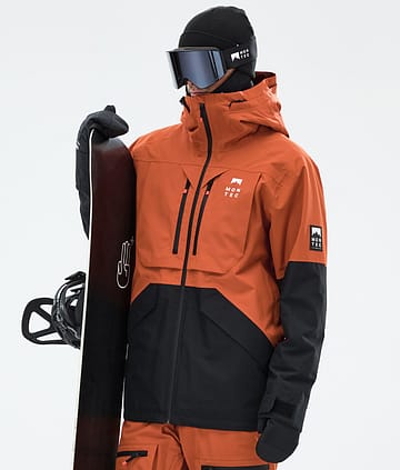 Montec Arch Snowboardjakke Herre Burned Orange/Black