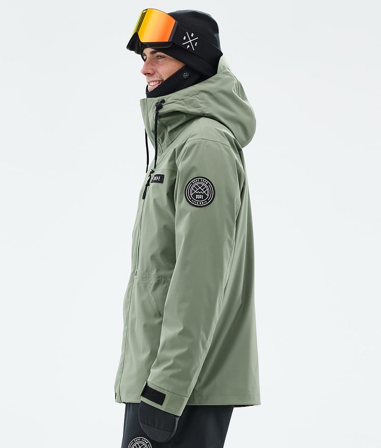 Dope Blizzard Full Zip Chaqueta Snowboard Hombre Moss Green, Imagen 5 de 9