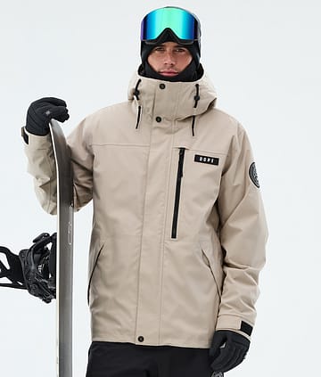 Dope Blizzard Full Zip Snowboard Jacket Sand