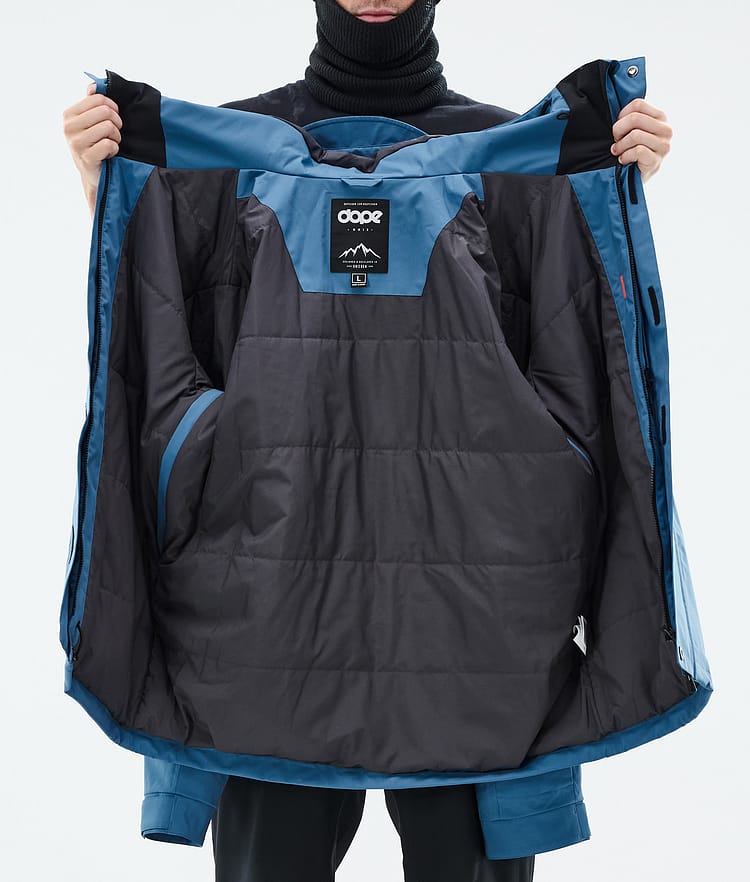 Dope Blizzard Full Zip Chaqueta Snowboard Hombre Blue Steel, Imagen 9 de 9
