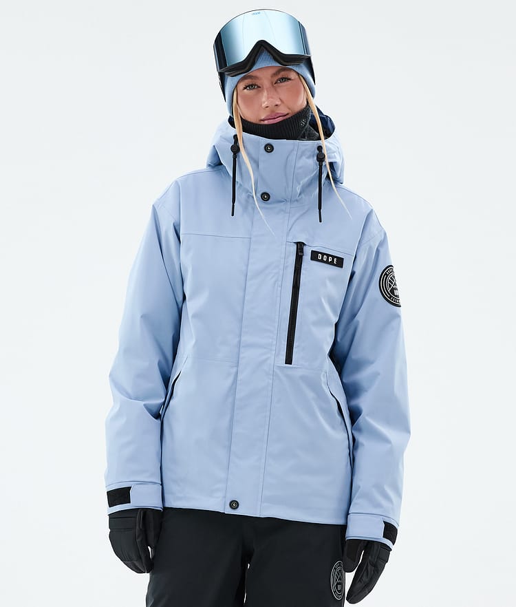 Dope Blizzard W Full Zip Chaqueta Snowboard Mujer Light Blue, Imagen 1 de 9