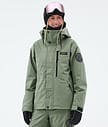 Dope Blizzard W Full Zip Chaqueta Snowboard Mujer Moss Green