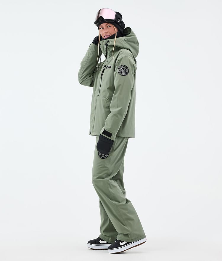 Dope Blizzard W Full Zip Chaqueta Snowboard Mujer Moss Green, Imagen 3 de 9