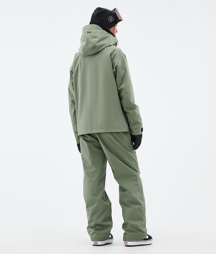 Dope Blizzard W Full Zip Chaqueta Snowboard Mujer Moss Green, Imagen 4 de 9
