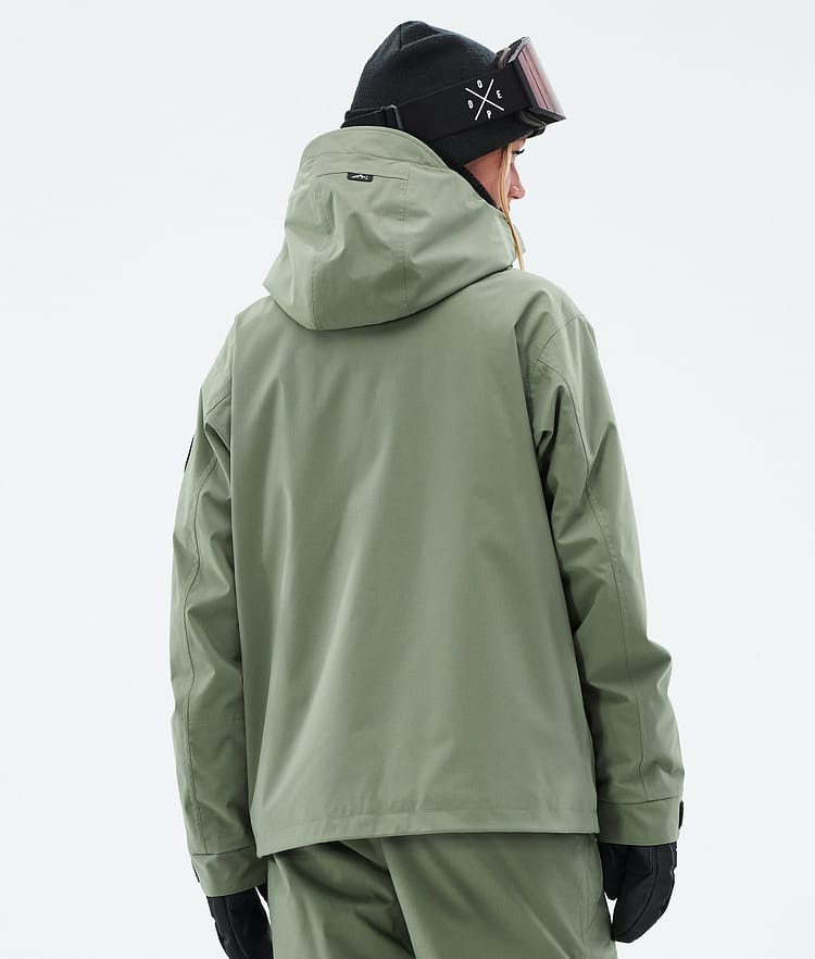 Dope Blizzard W Full Zip Chaqueta Snowboard Mujer Moss Green, Imagen 6 de 9