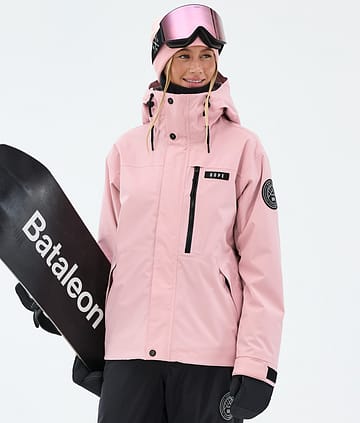 Dope Blizzard W Full Zip Snowboard Jacket Soft Pink