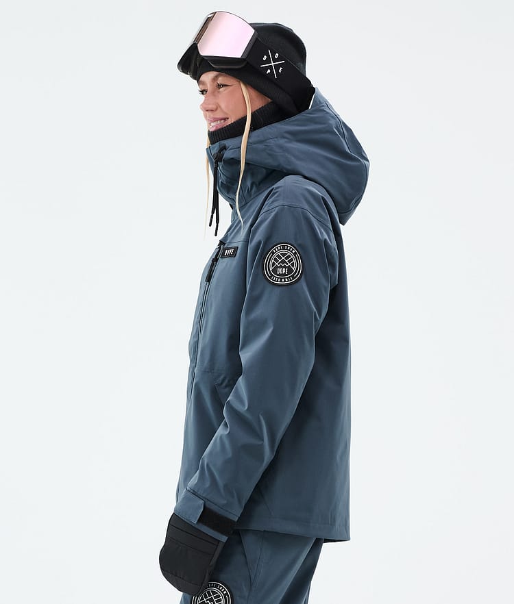 Dope Blizzard W Full Zip Chaqueta Snowboard Mujer Metal Blue, Imagen 5 de 9