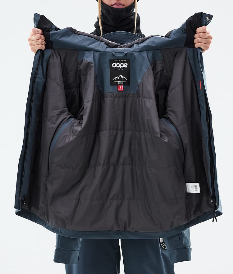 Dope Blizzard W Full Zip Chaqueta Snowboard Mujer Metal Blue, Imagen 9 de 9
