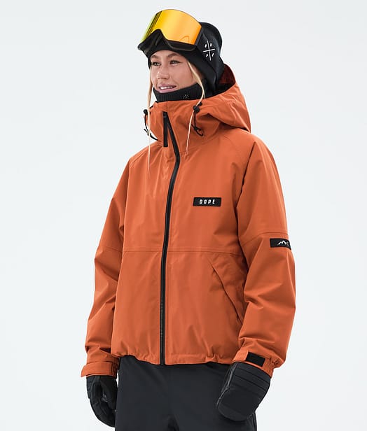 Dope Spartan W Chaqueta Snowboard Mujer Burned Orange