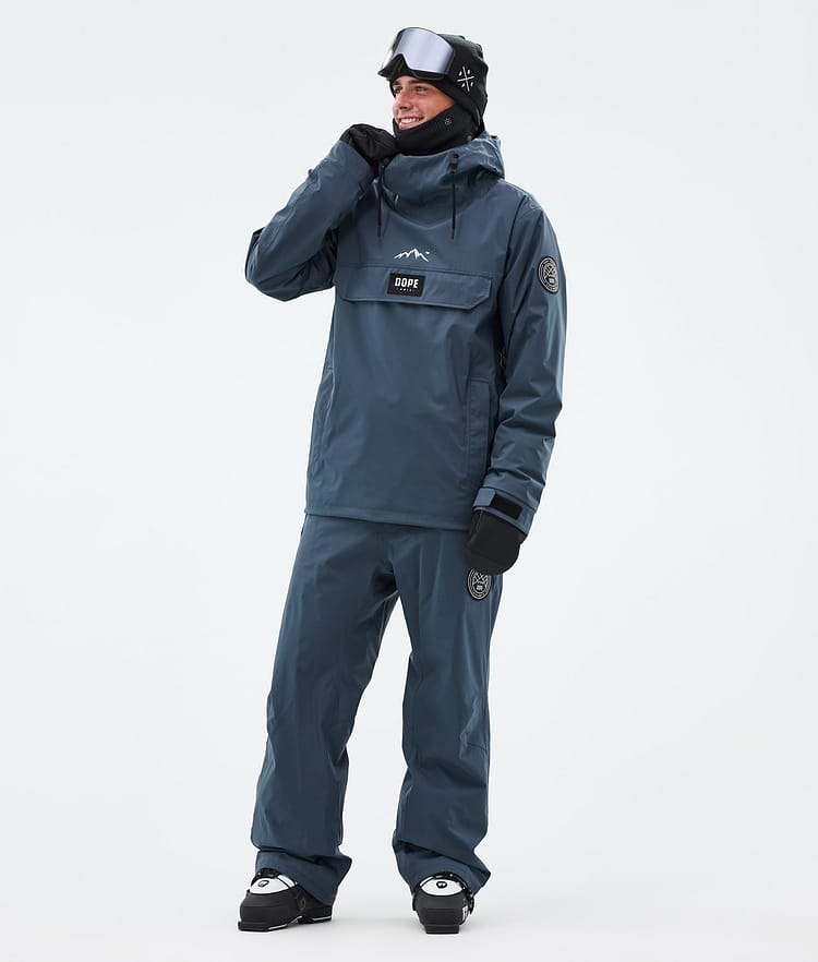 Dope Blizzard Ski Pants Men Metal Blue, Image 2 of 5