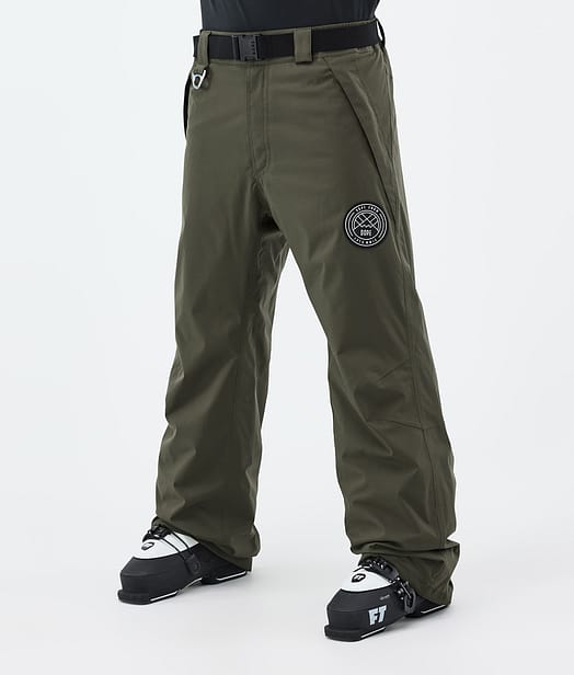 Dope Blizzard Skibukser Herre Olive Green
