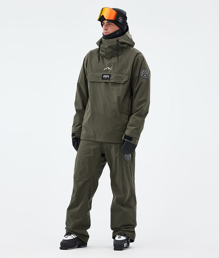 Dope Blizzard Skibukser Herre Olive Green, Billede 2 af 5