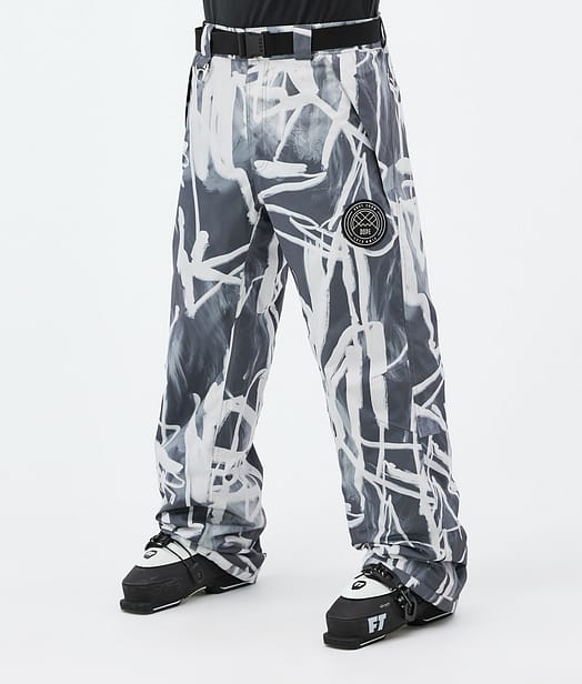 Dope Blizzard Skihose Herren Scribble Black