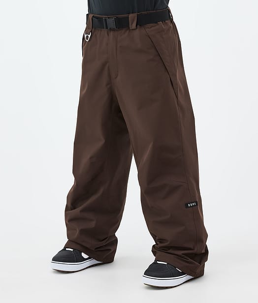 Dope Big Snowboard Broek Heren Dark Brown