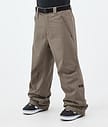 Dope Big Snowboard Pants Men Walnut