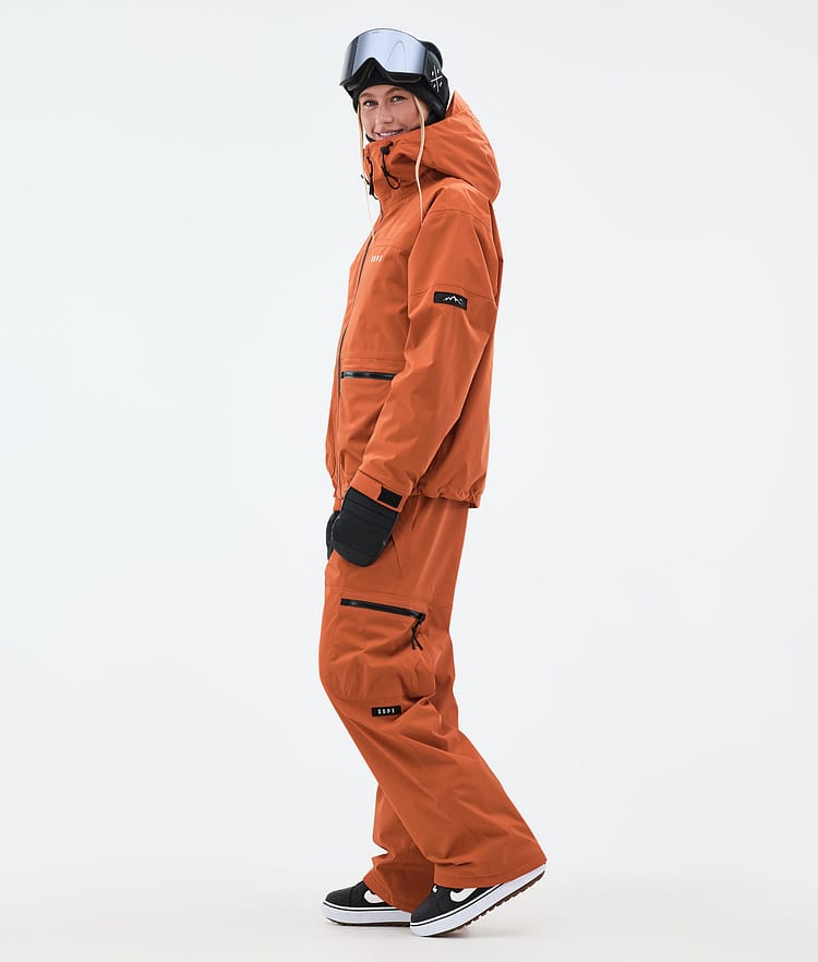 Dope Vertex W Chaqueta Snowboard Mujer Burned Orange, Imagen 3 de 8