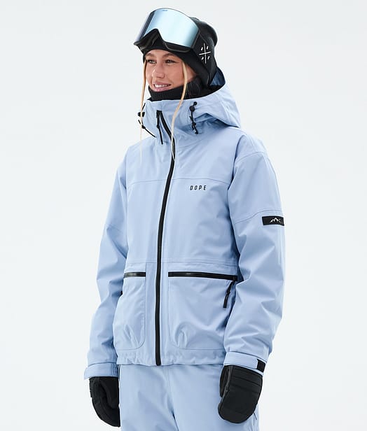 Dope Vertex W Chaqueta Snowboard Mujer Light Blue