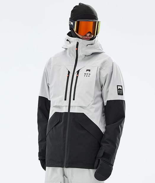 Montec Arch Snowboardjacke Herren Light Grey/Black