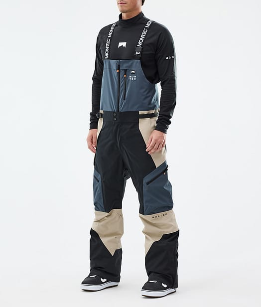 Montec Dozer Snowboardhose Herren Metal Blue/Black/Sand