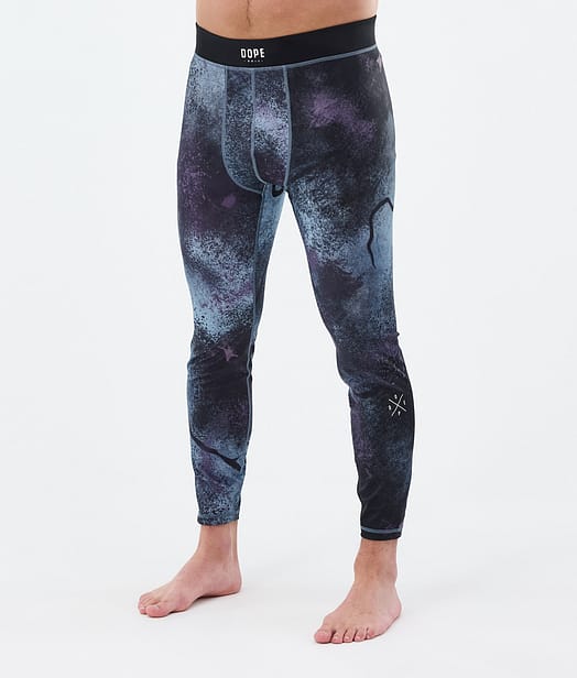 Dope Snuggle Legginsy Termoaktywne Mężczyźni 2X-Up Jungle Purple