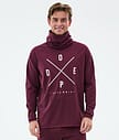 Dope Snuggle Camiseta Térmica Hombre 2X-Up Burgundy