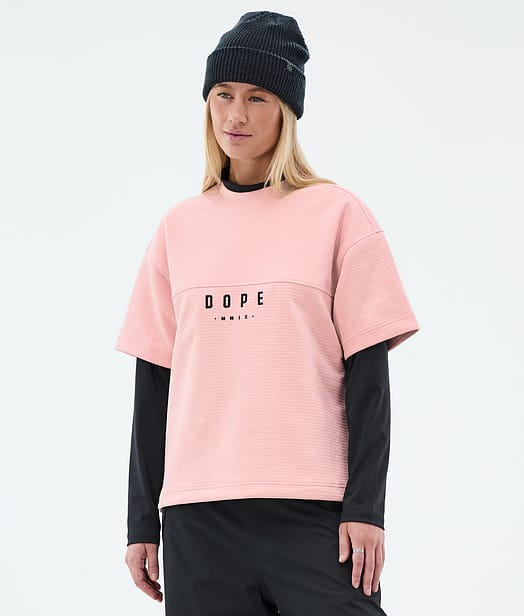 Dope Forge W Midlayer T-shirt Dame Soft Pink
