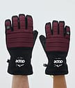 Dope Ace Skihandschoenen Heren Burgundy