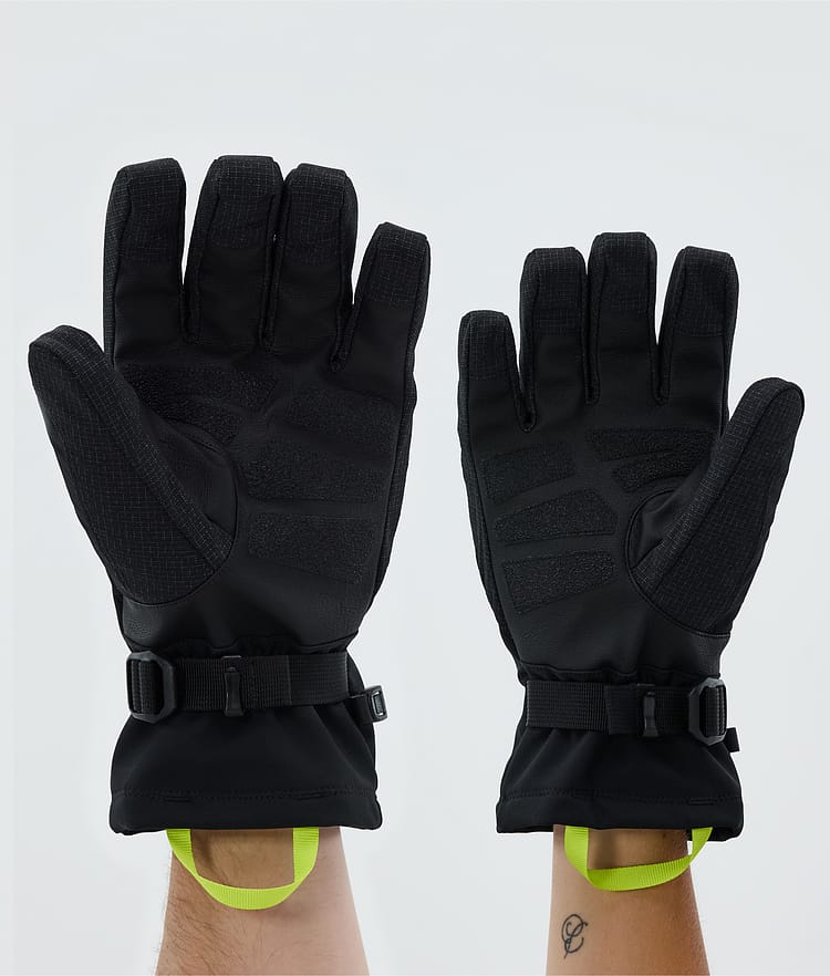 Dope Ace Gants de Ski Burgundy, Image 2 sur 4