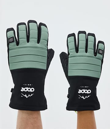 Dope Ace Gants de Ski Faded Green