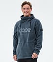 Dope Cozy II Fleece Hoodie Herren Metal Blue
