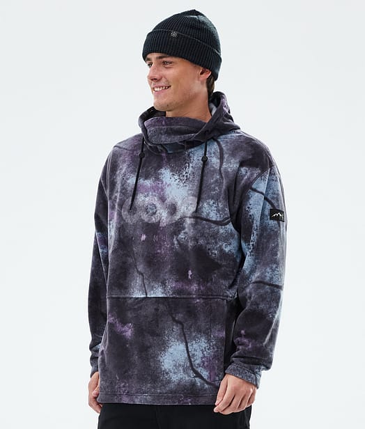 Dope Cozy II Fleece Hoodie Heren Jungle Purple
