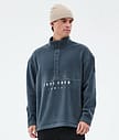 Dope Comfy Fleece Trui Heren Metal Blue