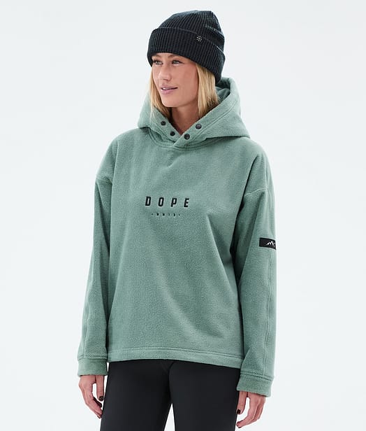 Dope Sublime W Pull Polaire Femme Faded Green