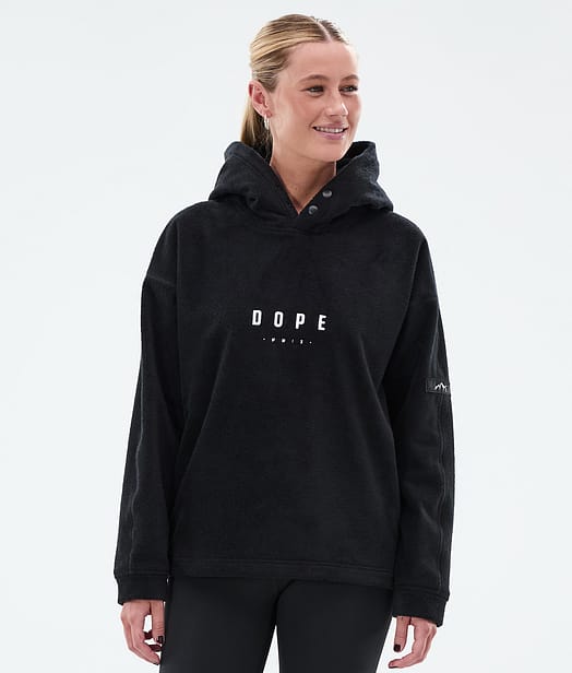 Dope Sublime W Pull Polaire Femme Black