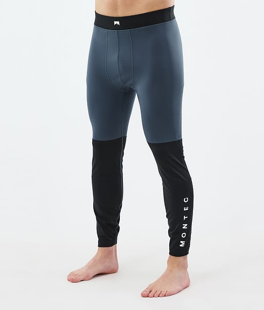 Montec Alpha Base Layer Pant Men Metal Blue/Black
