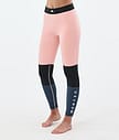 Montec Alpha W Basislaag Broek Dames Soft Pink/Black/Metal Blue