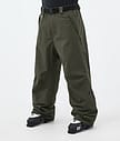 Dope Big Spodnie Narciarskie Mężczyźni Olive Green