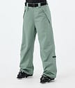 Dope Big W Pantalon de Ski Femme Faded Green