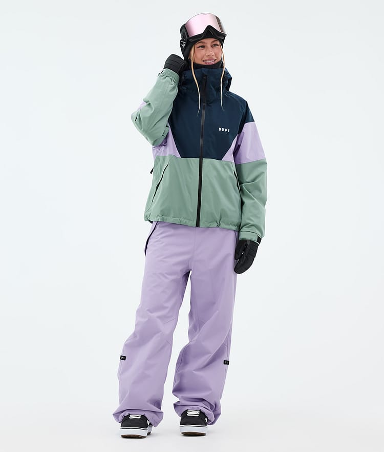 Dope Big W Snowboard Bukser Dame Faded Violet Renewed, Billede 2 af 5