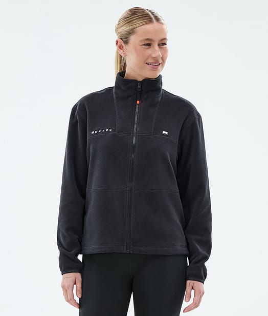 Montec Bravo W Fleecetrøje Dame Black