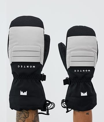 Montec Roast Snow Mittens Light Grey