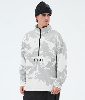 Dope Comfee Midlayer Sweater Grey Camo